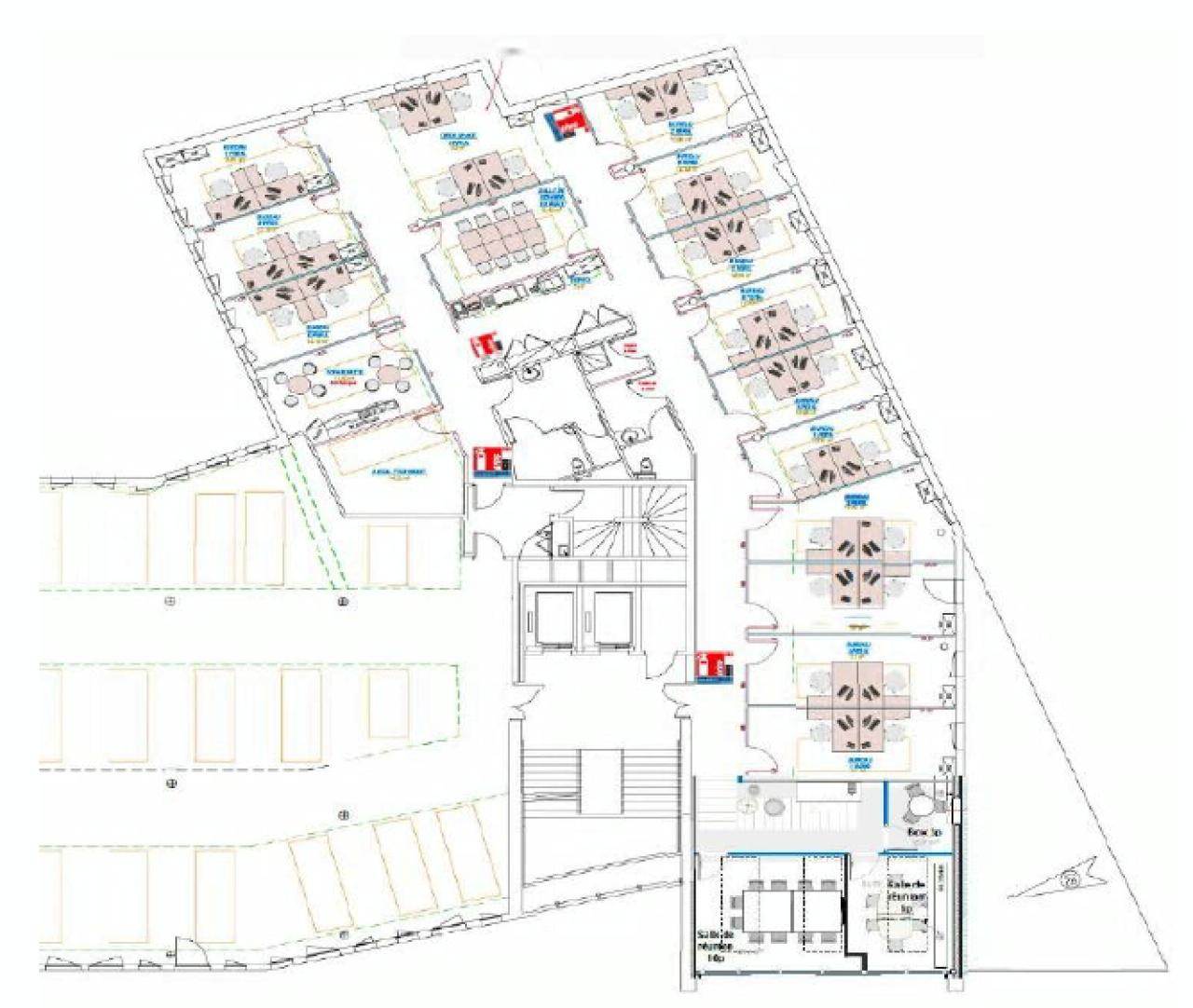 Bureau Lyon 1698m² Location bureau Lyon Rhône OLBUR2316987 49